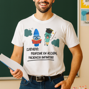 Camiseta Profe Lápices