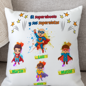 Cojín Super Abuelo