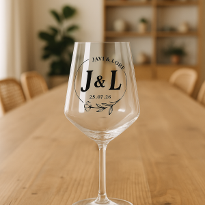 Copa de Vino Aniversario Pareja