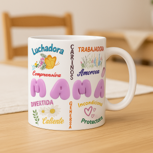 Taza Mamá Luchadora